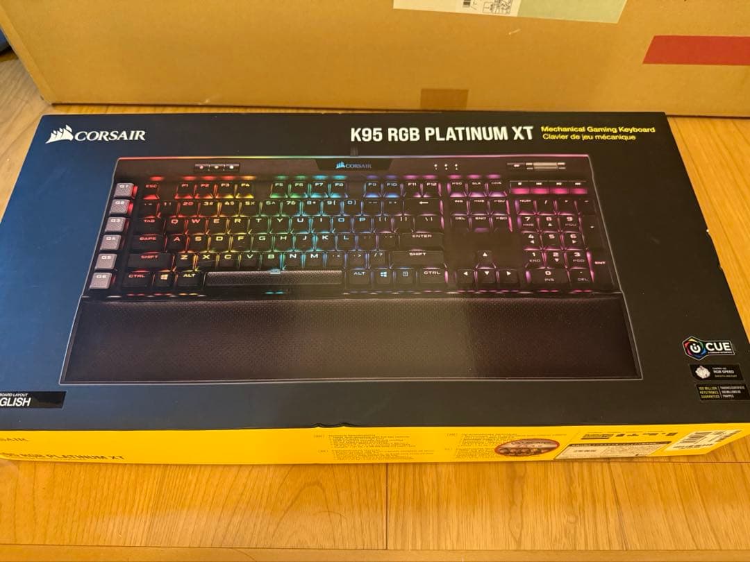 CORSAIR K95 RGB PLATINUM XT キーボード
