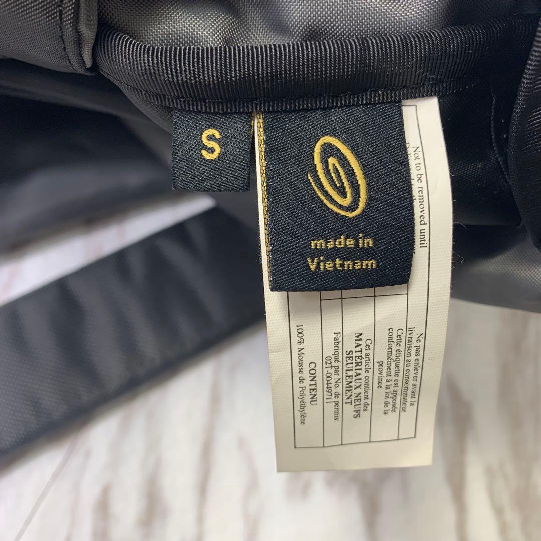 美品 TIMBUK2 メッセンジャーバッグ S ブラック オレンジ 渦巻き刺繍