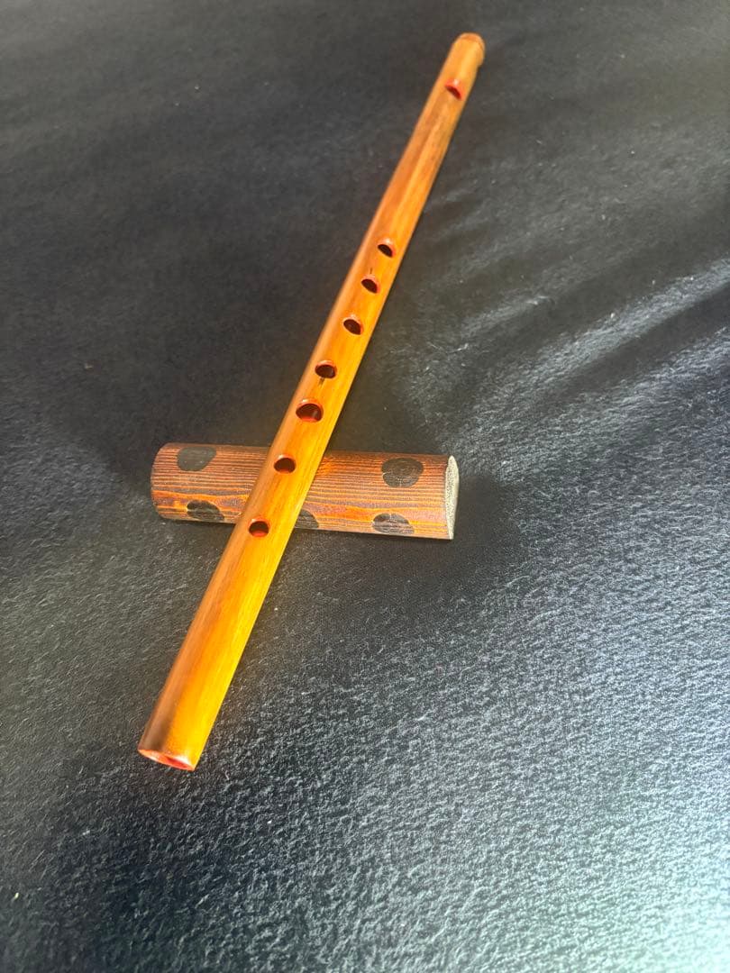 竹製 7穴 篠笛 七本調子　ドレミ調　右利き用
