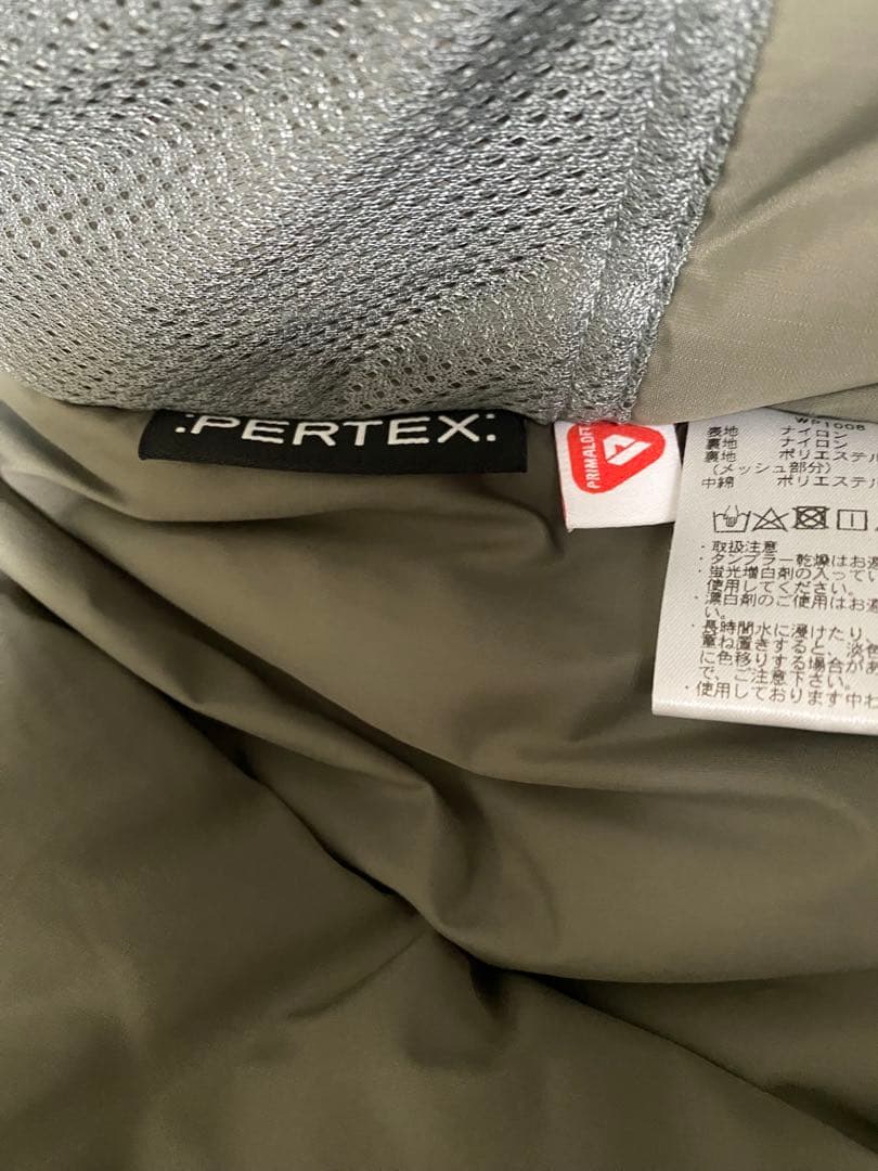 Level7 wiper サイズＬ プリマロフト パーテックス