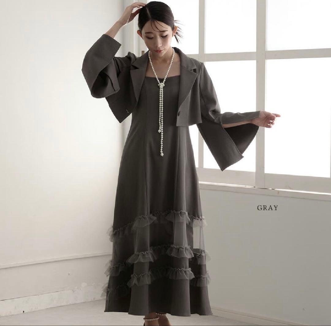 パーティードレス　結婚式　セットアップ　ドレス