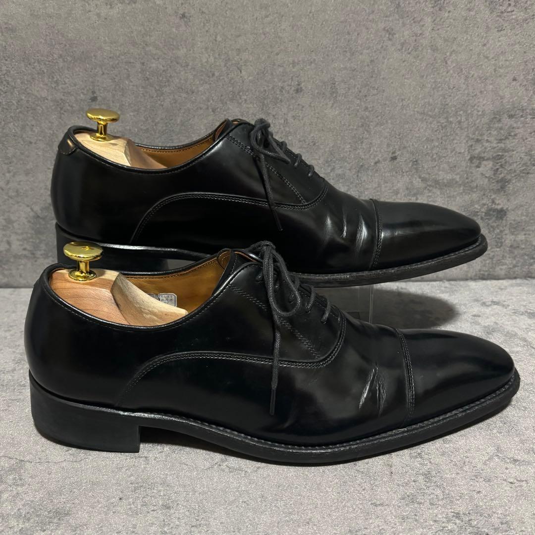 極美品　リーガル　ビジネスシューズ　315R ブラック　ガラスレザー　2148