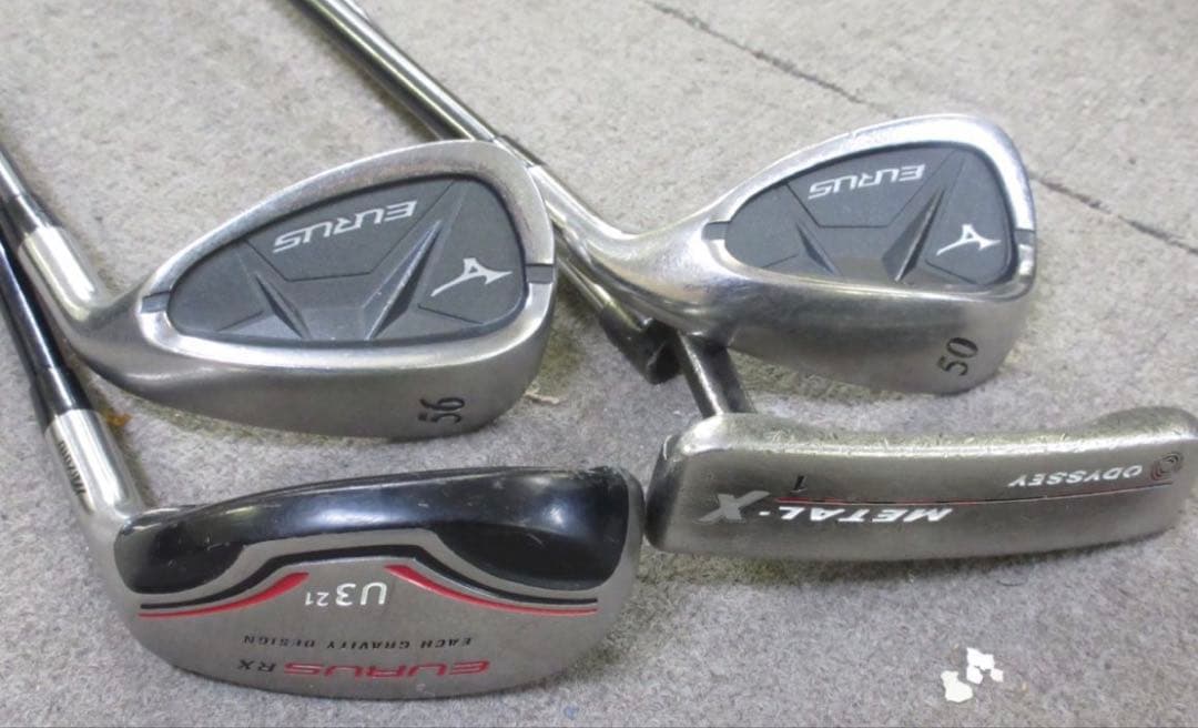 美品MIZUNO ミズノ EURUS ゴルフセット+キャディバッグ