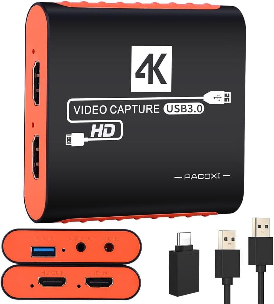 キャプチャーボード 4K HDMI 60Hz USB3.0 ゲーム実況 配信