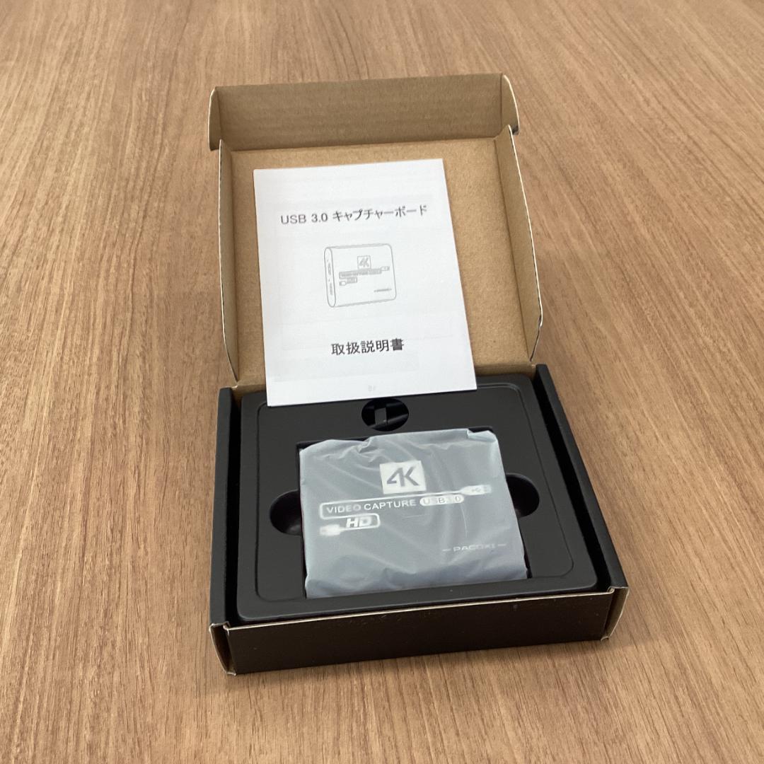 キャプチャーボード 4K HDMI 60Hz USB3.0 ゲーム実況 配信