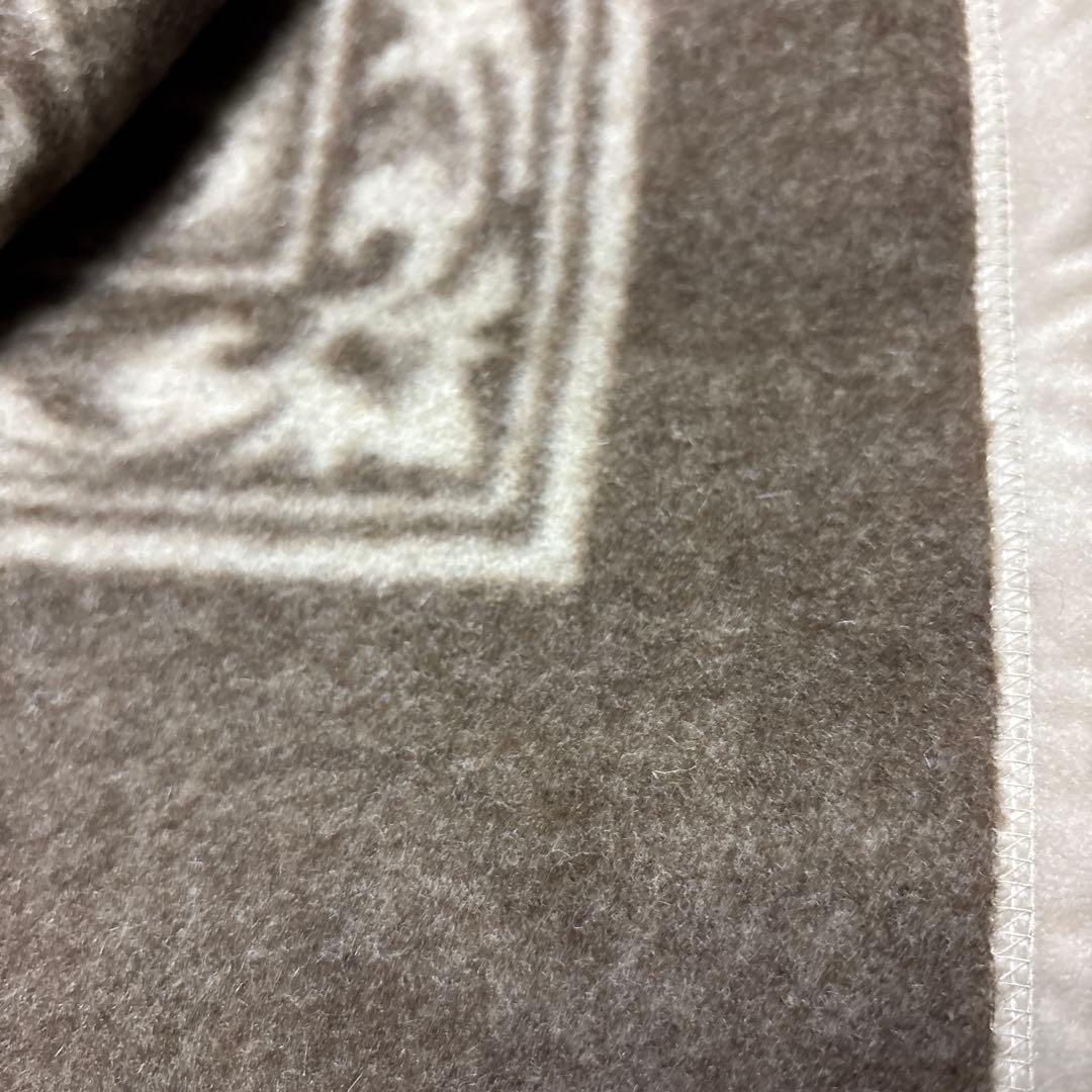 西川 カシミヤ100% 毛布 ピュアカシミア ブランケット 繊維の宝石 柄入り