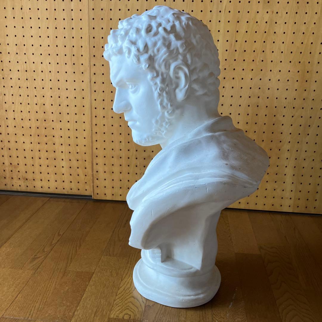 石膏像　カラカラ帝　胸像