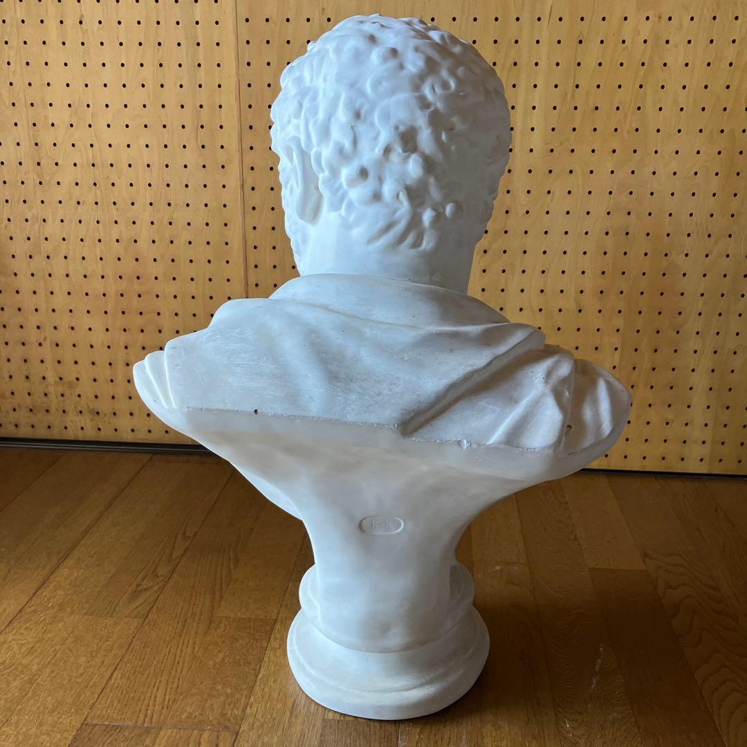 石膏像　カラカラ帝　胸像