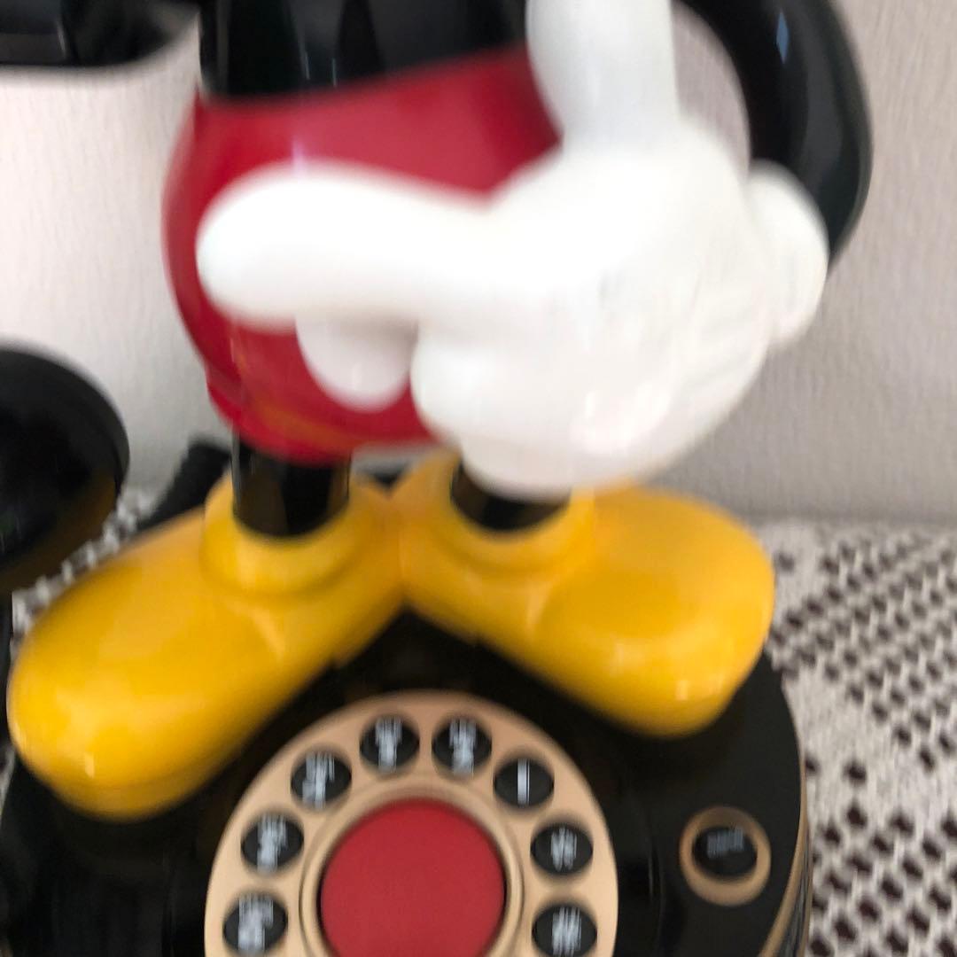 ミッキーマウス電話機　アンティーク