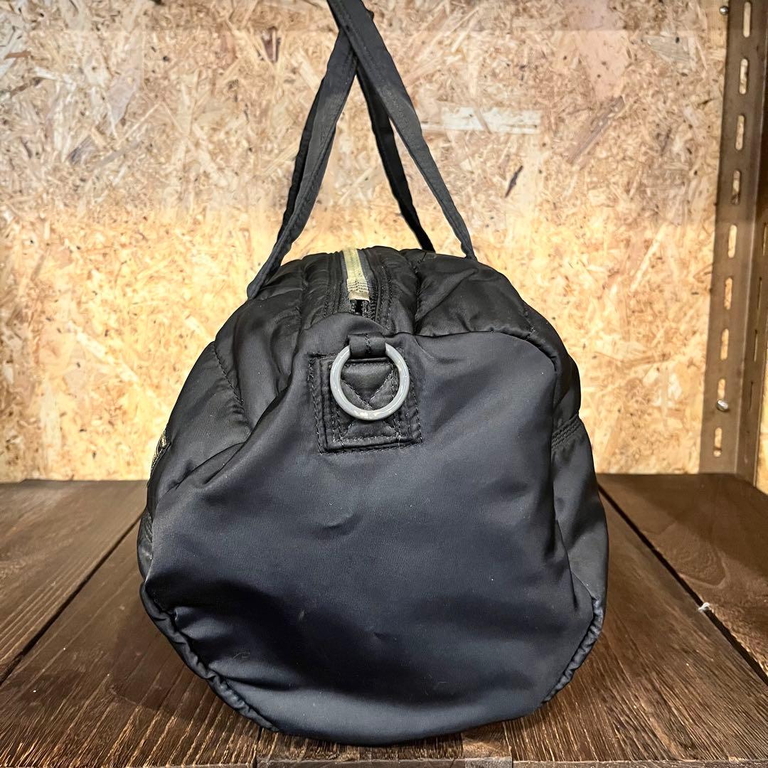 PORTER ブラック タンカー ドラムバッグ　美品