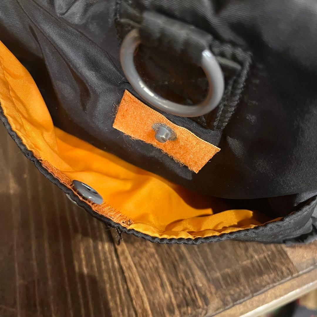 PORTER ブラック タンカー ドラムバッグ　美品