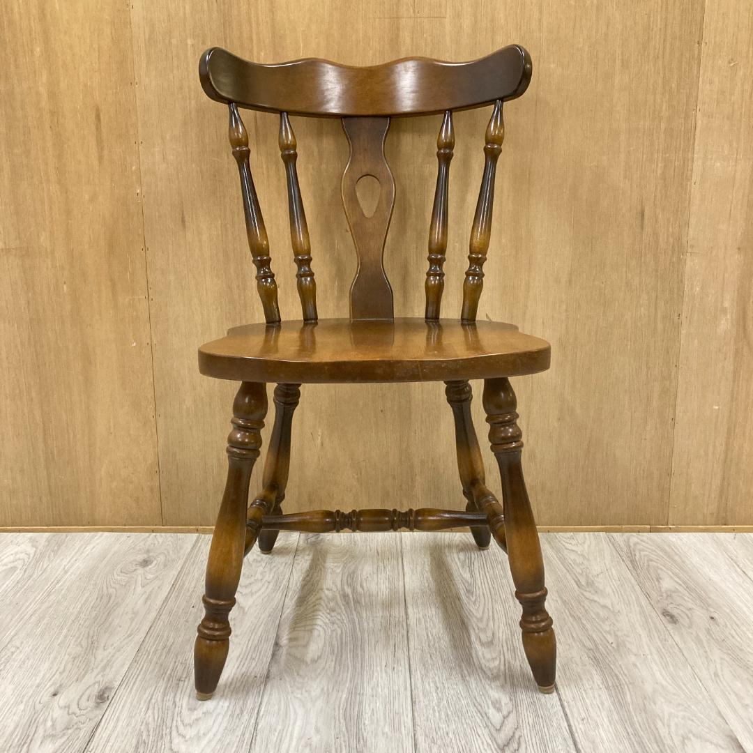 【飛騨産業】キツツキ　ウィンザーチェア　ダイニングチェア　椅子　A