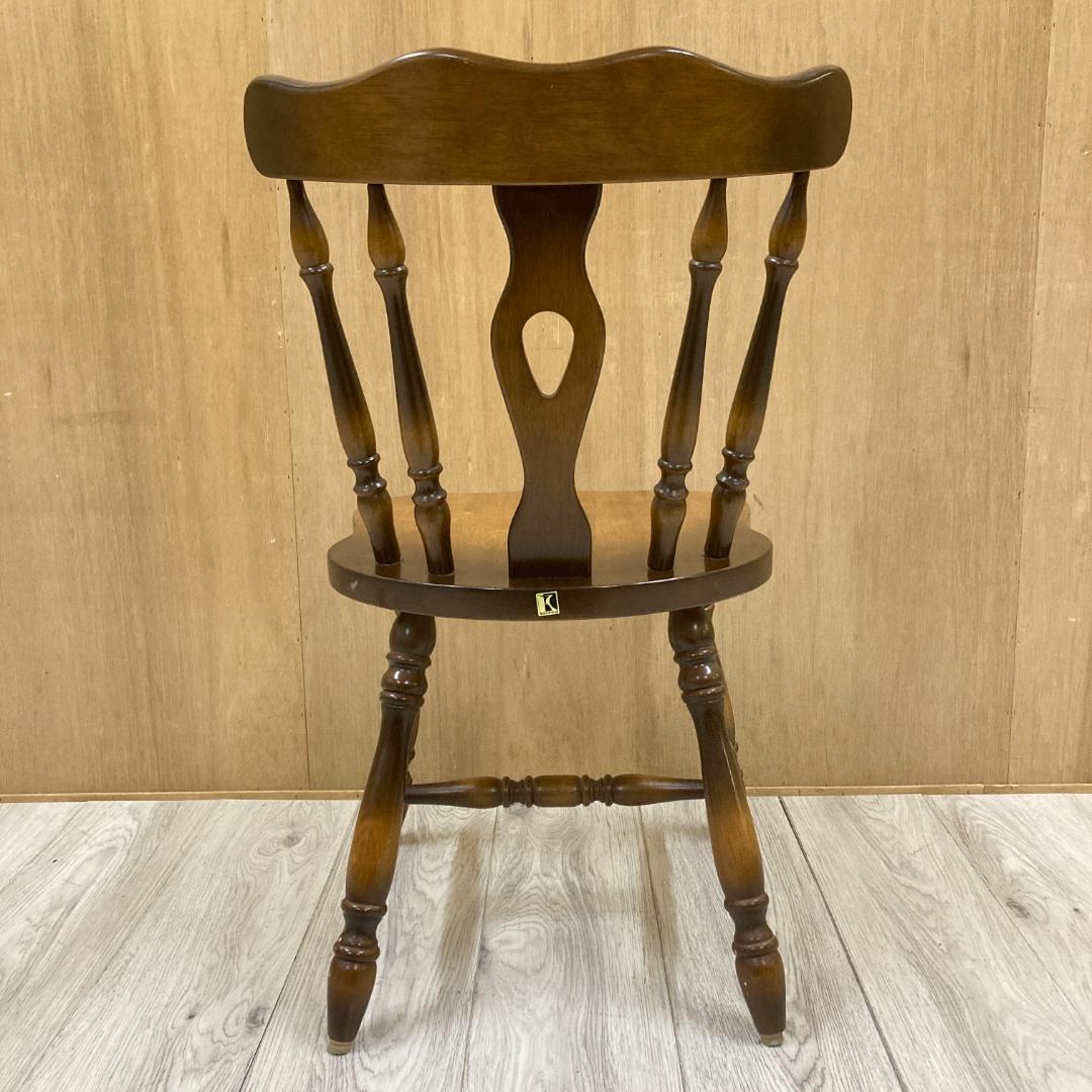 【飛騨産業】キツツキ　ウィンザーチェア　ダイニングチェア　椅子　A