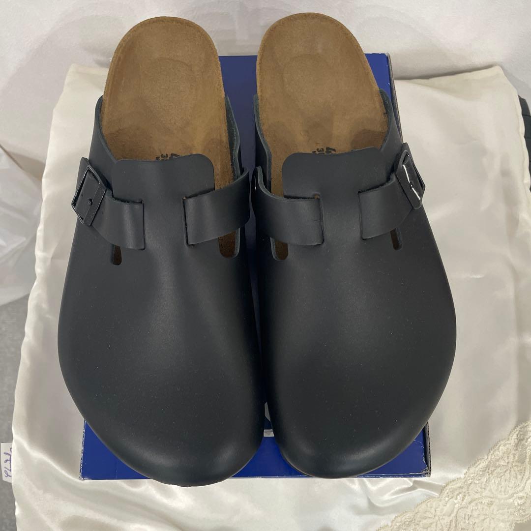 BIRKENSTOCK Boston BS ブラック サボサンダル 46