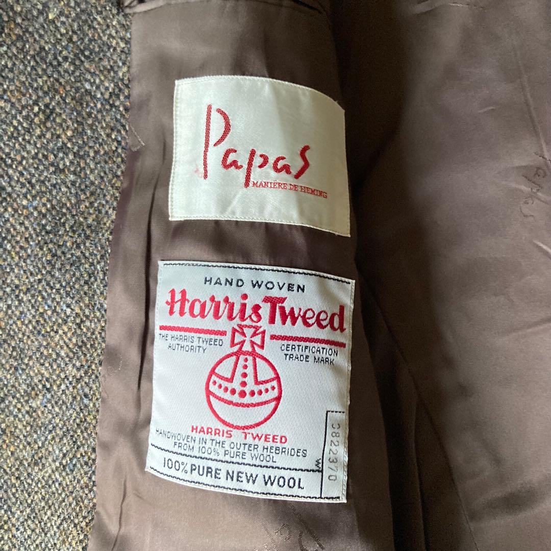 パパス ハリスツイード ジャケット