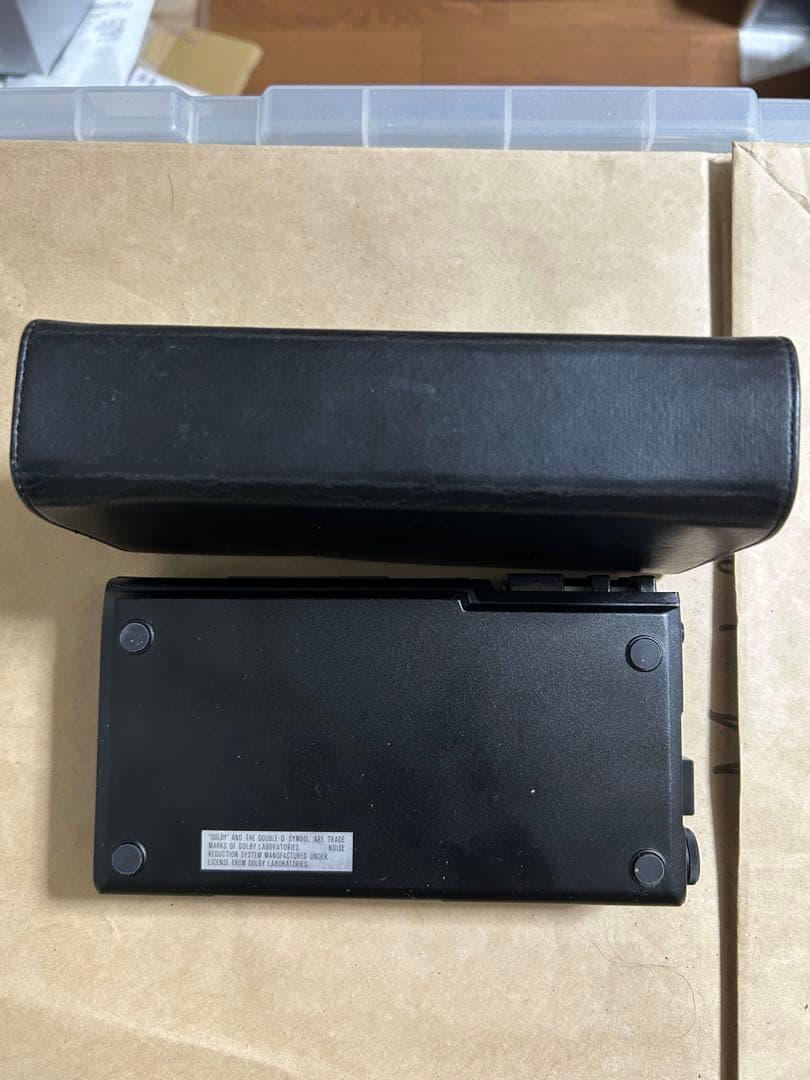 ソニー ウォークマン WM-D6 元箱&未使用付属品(デモテープ・ストラップ)付