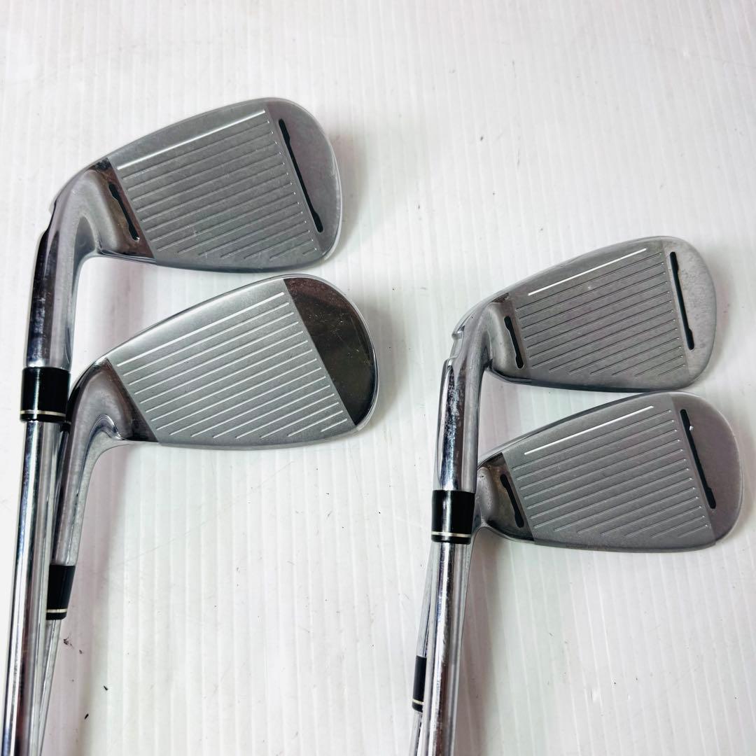 【美品】テイラーメイド　アイアン　セットRSi1 FLEX S 右 4本