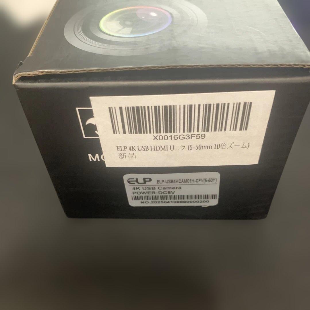 ELP 4K HDMI USBカメラ マニュアルズーム ウェブカメラ