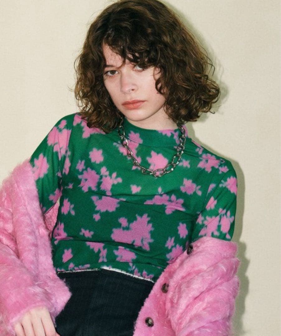 ⚫︎新品・未使用⚫︎ MAISON SPECIAL シアー メッシュトップス