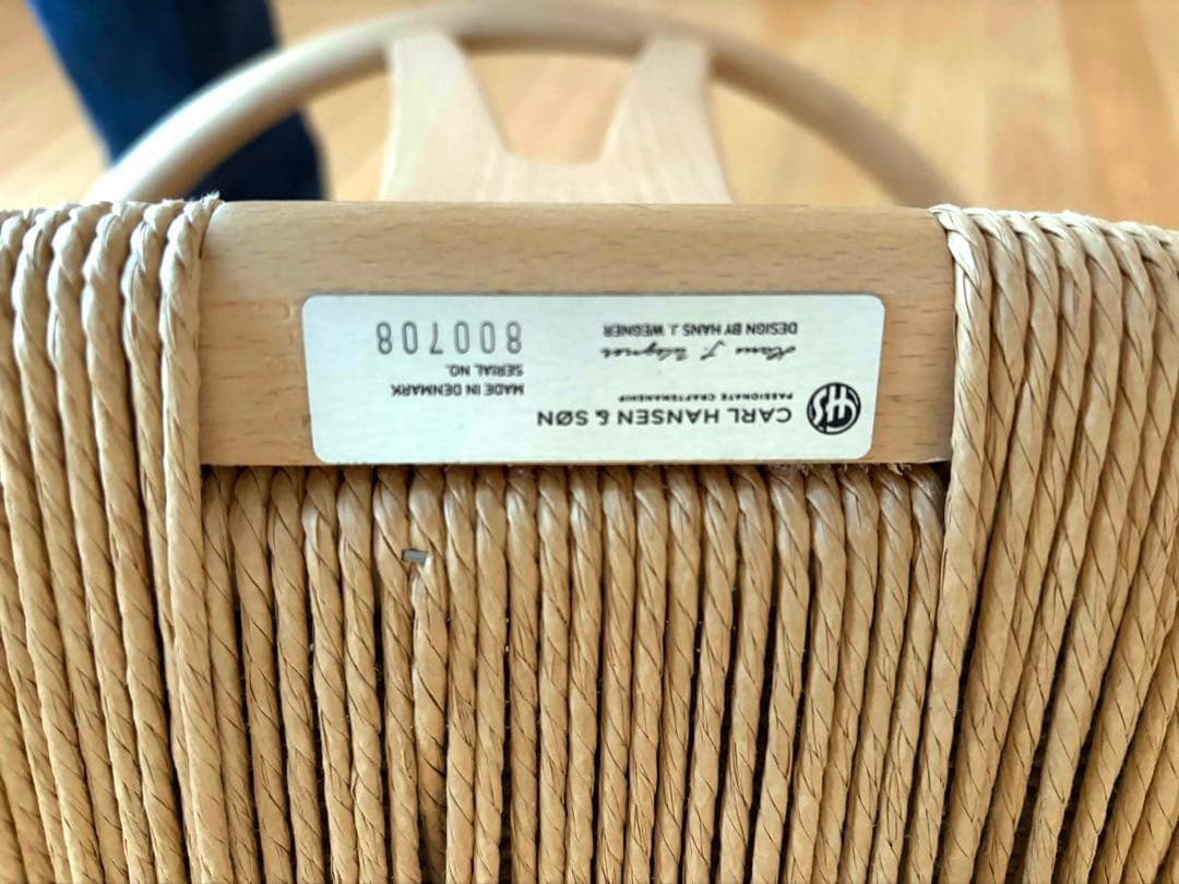 Yチェア ビーチ材　カール・ハンセン＆サン