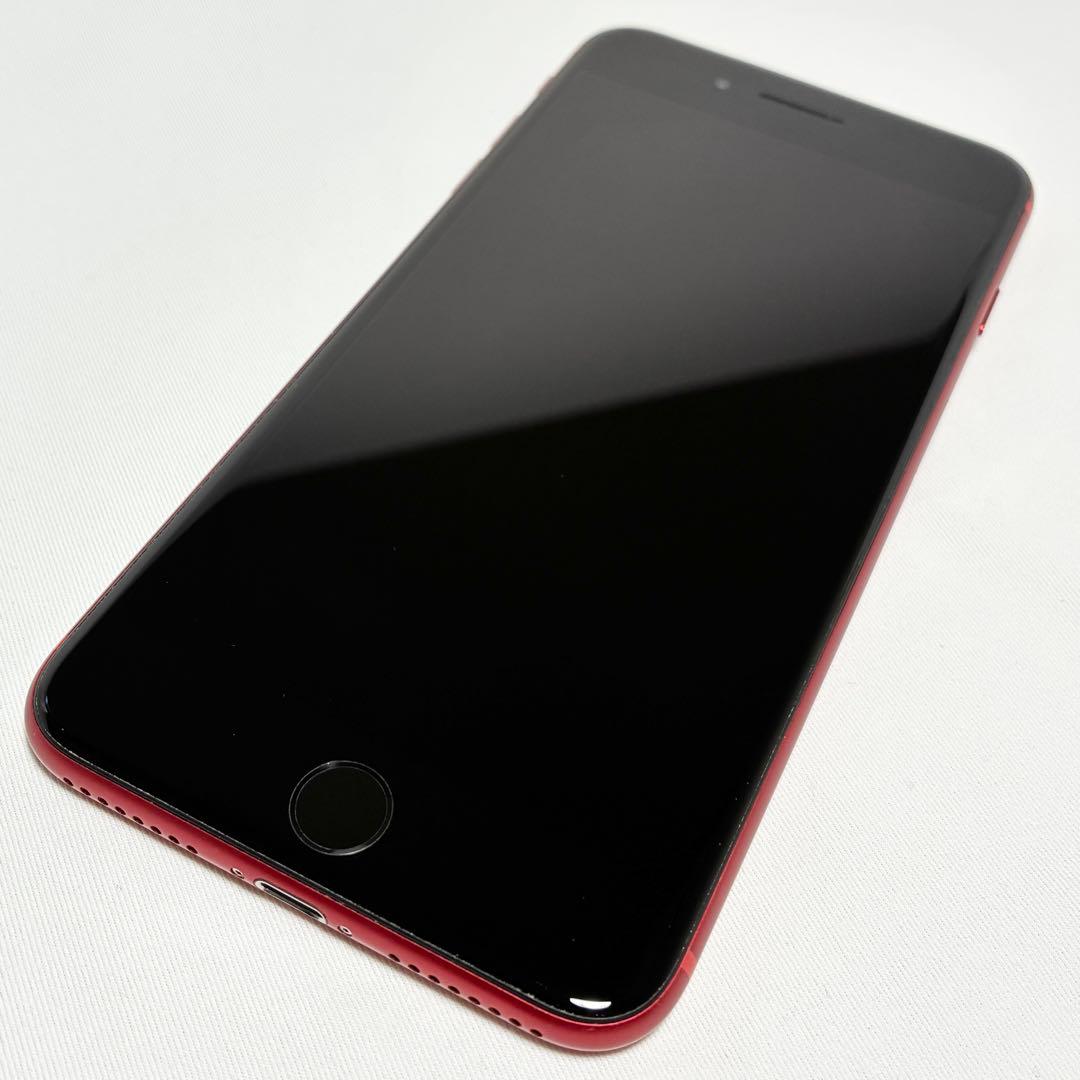美品 Apple iPhone 8 Plus 64GBレッド 赤 スマホ本体