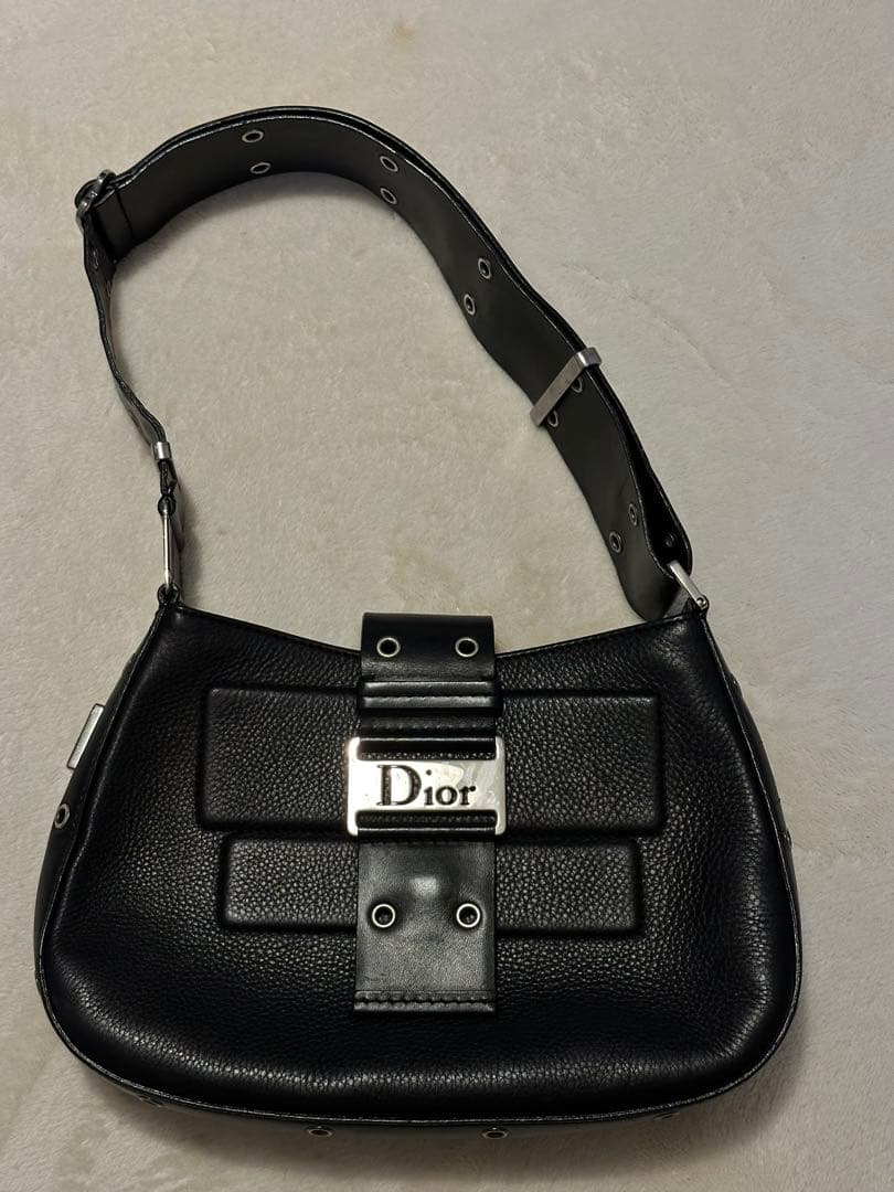 (*)様 Dior ブラック ショルダーバッグ