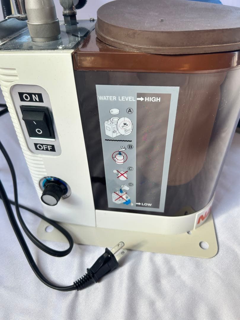 NAOMOTO スチームアイロン 高圧スチーム