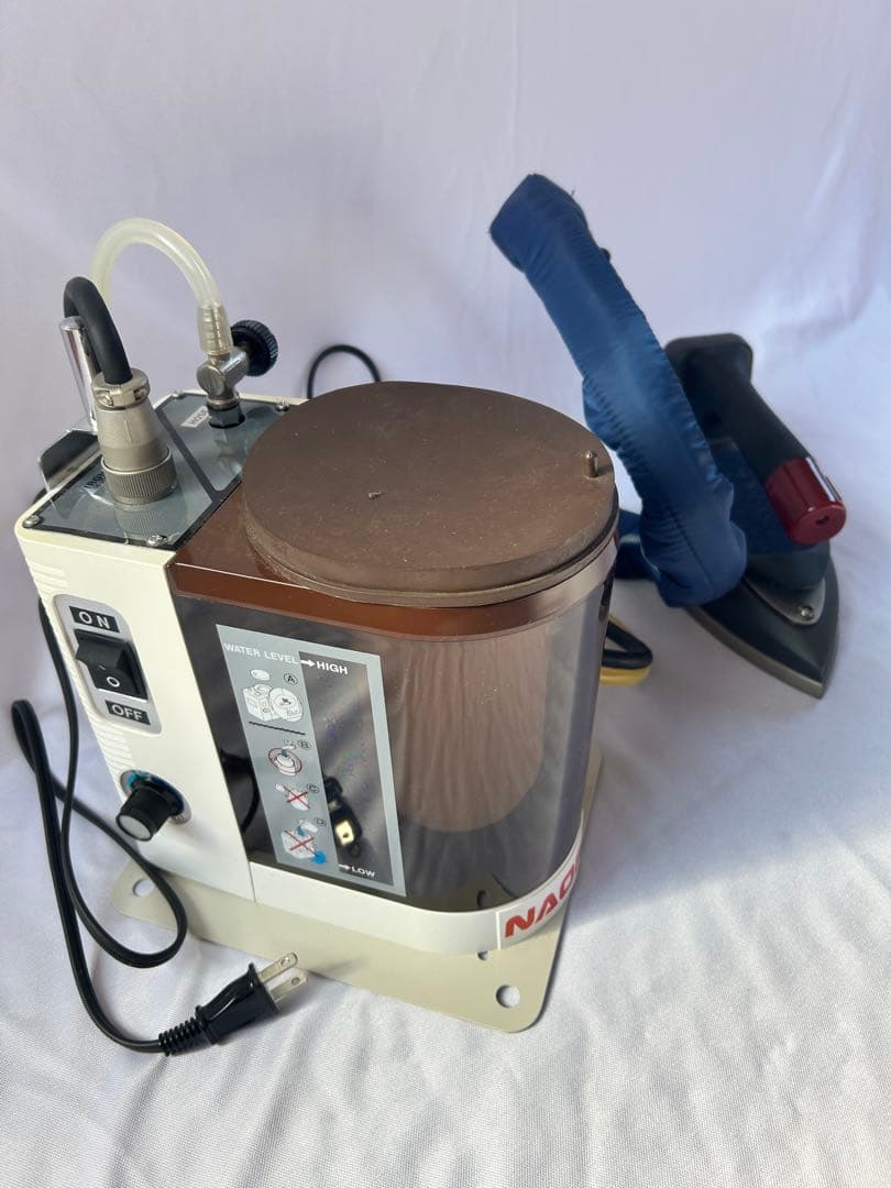 NAOMOTO スチームアイロン 高圧スチーム