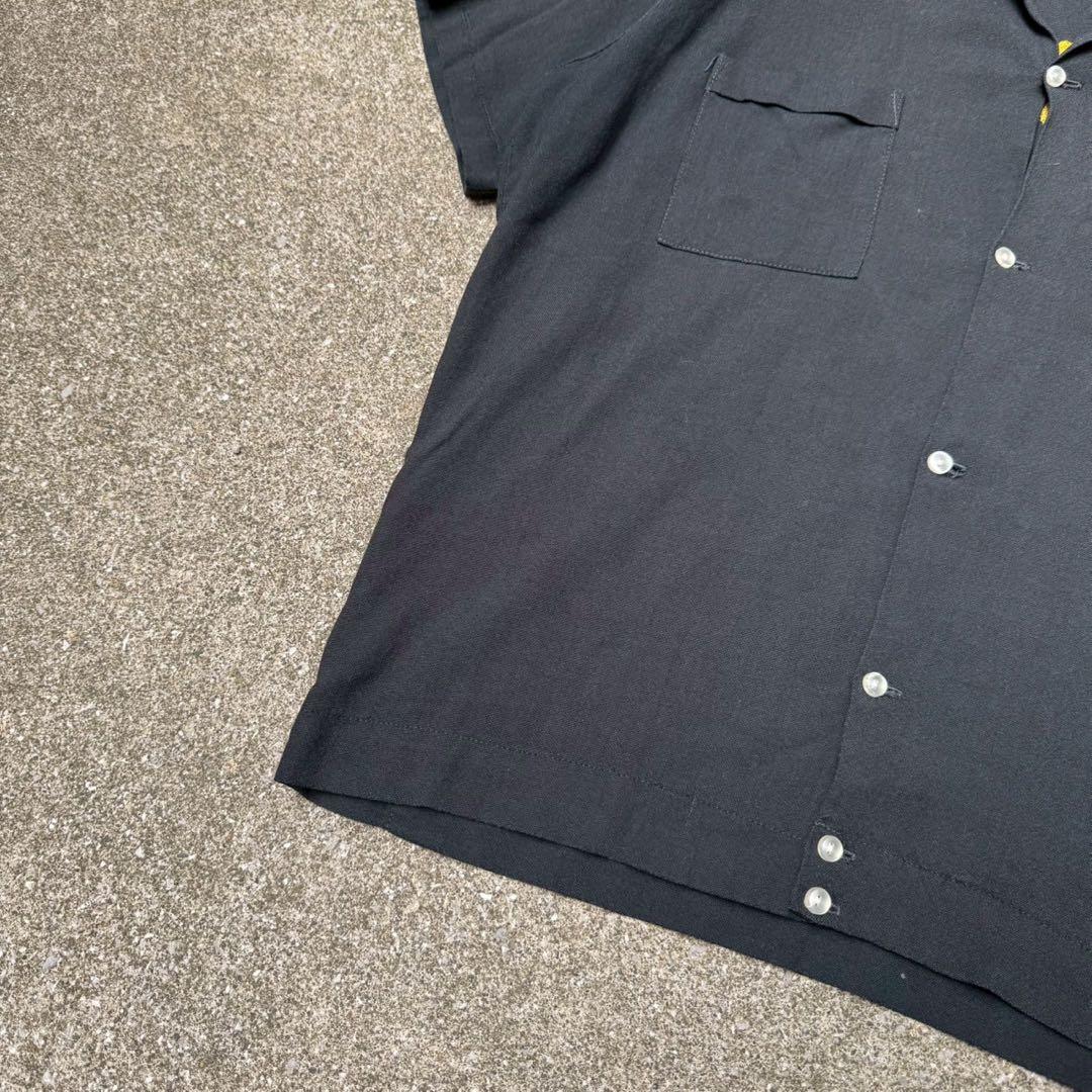 希少 60s Mr. Mort's ボウリングシャツ レーヨンシャツ チェーン