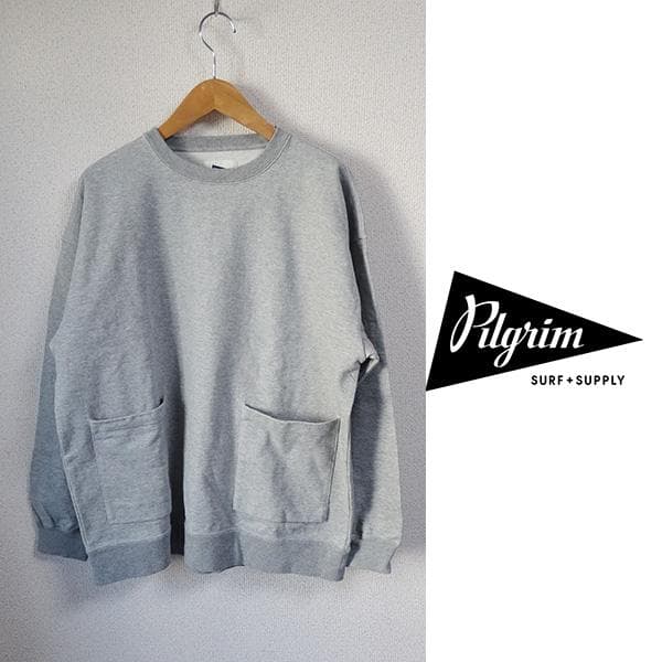 送料無料匿名発送★美品★ピルグリム サーフ+サプライ★スウェットトレーナー