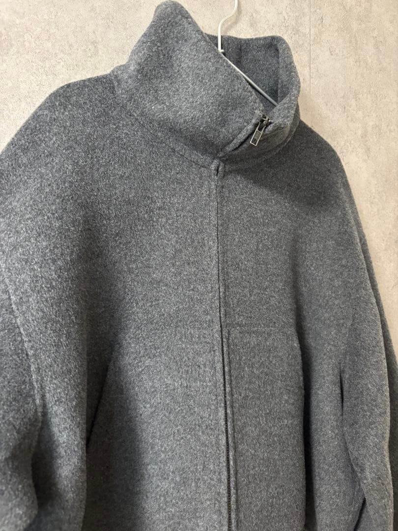 ルシェルブルー　LE CIEL BLEU ジップアップダブルフリースブルゾン