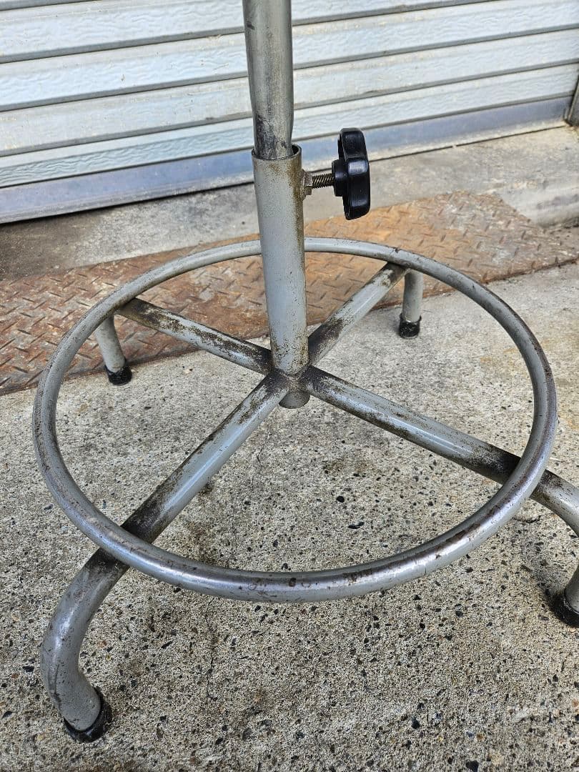 ジャパンヴィンテージ 製図用椅子 スツール 回転椅子 チェア インダストリアル