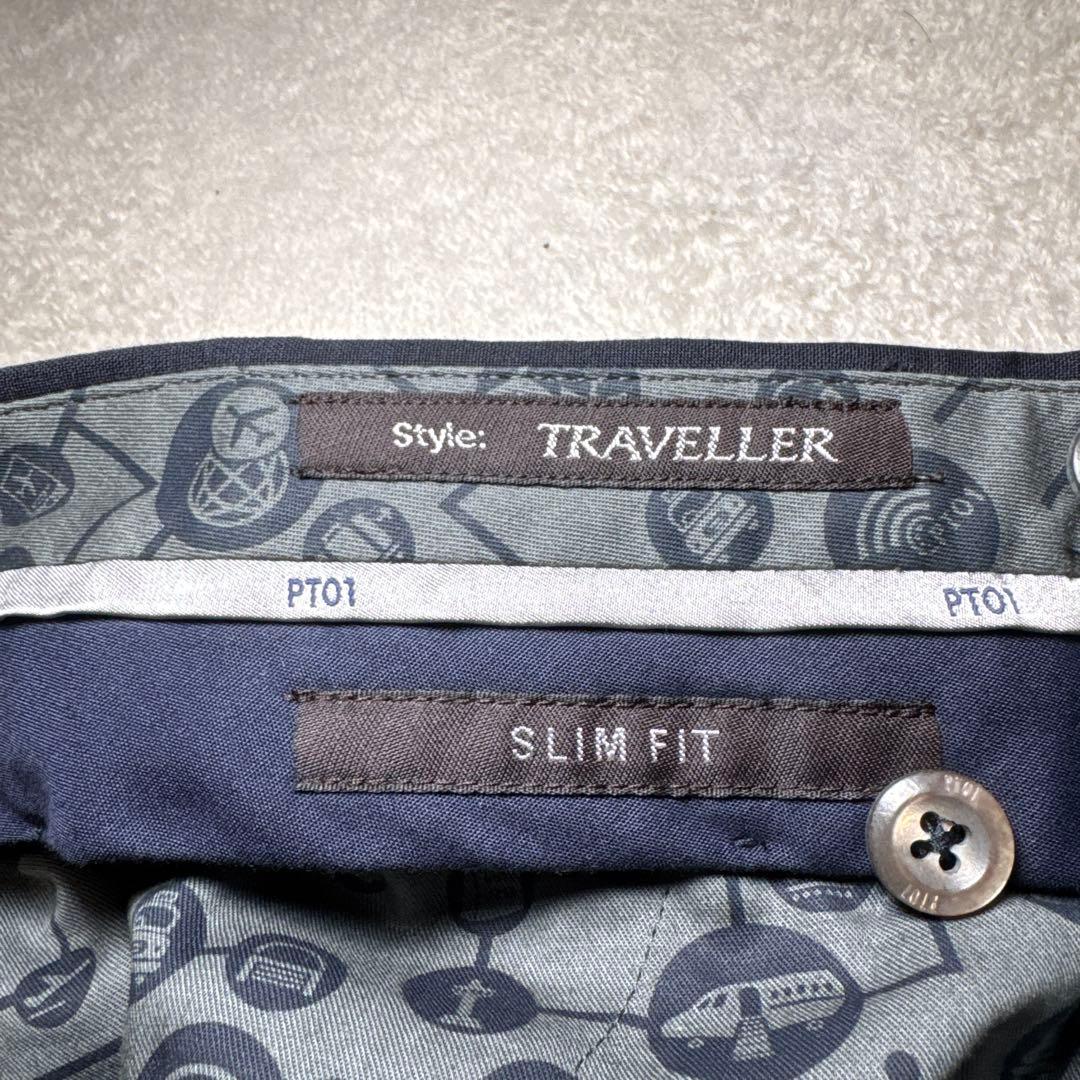 31 未使用　春秋　PT01 ピーティーゼロウーノ　ネイビー　48 L