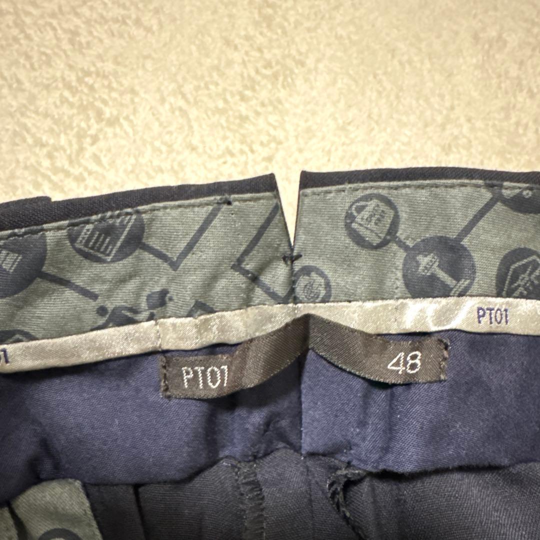 31 未使用　春秋　PT01 ピーティーゼロウーノ　ネイビー　48 L