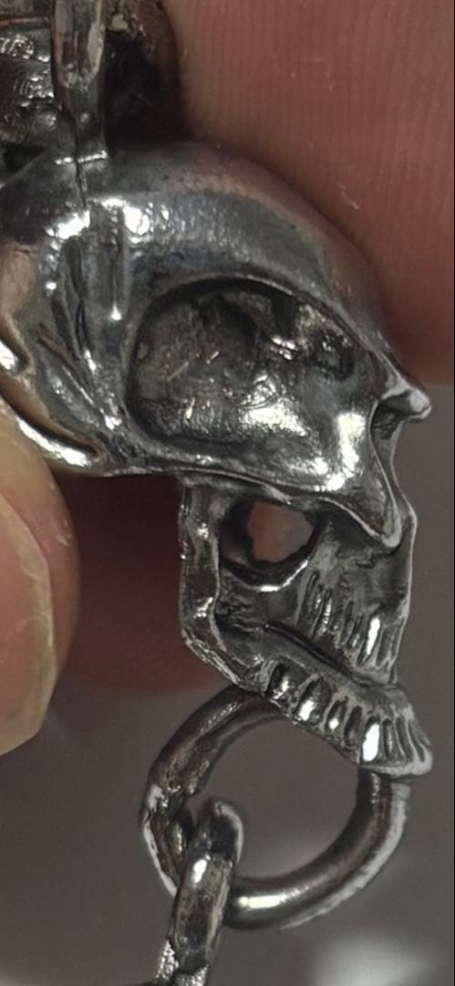 A*A様 スカル ウォレットチェーン シルバー925