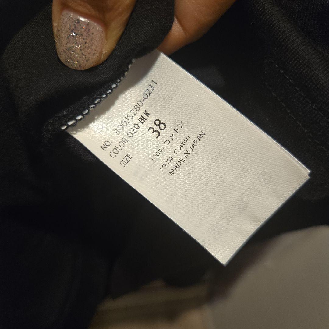 m*u様 ENFOLD PLATE LONG-SLEEVE T-SHIRT 38