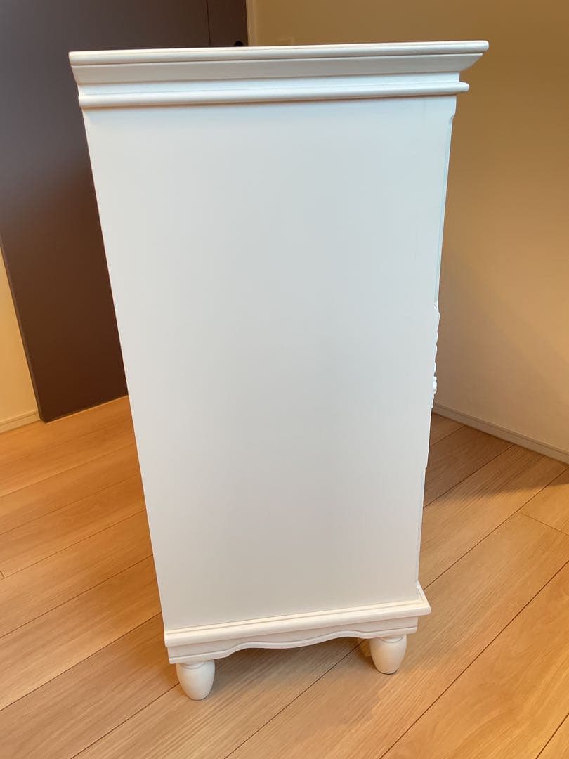 白家具★チェスト★姫系アンティーク風★ロマプリ