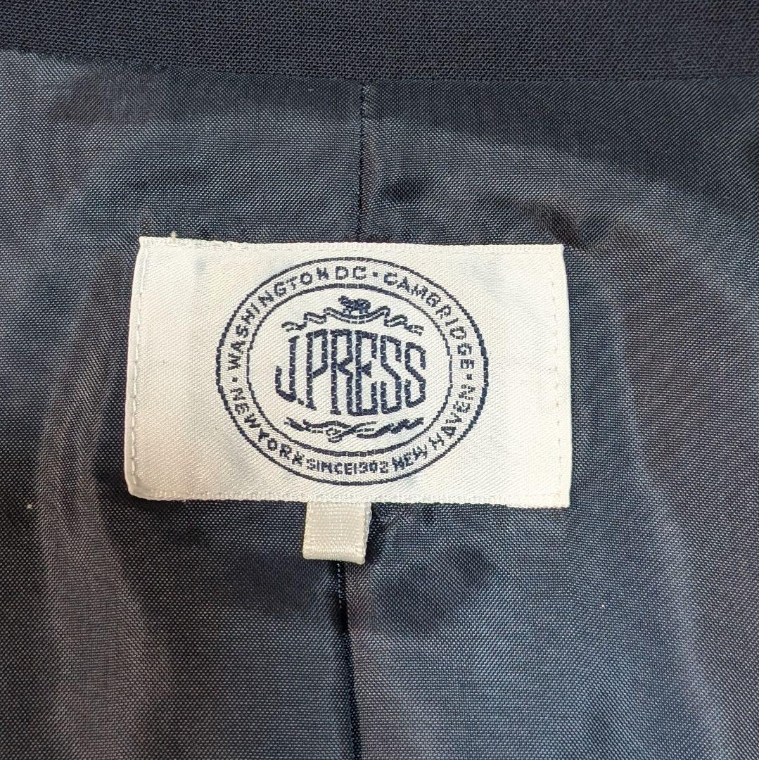 美品✨️ジェイプレス ストレッチダブルジャケット 金ボタン 紺ブレ 近年モデル