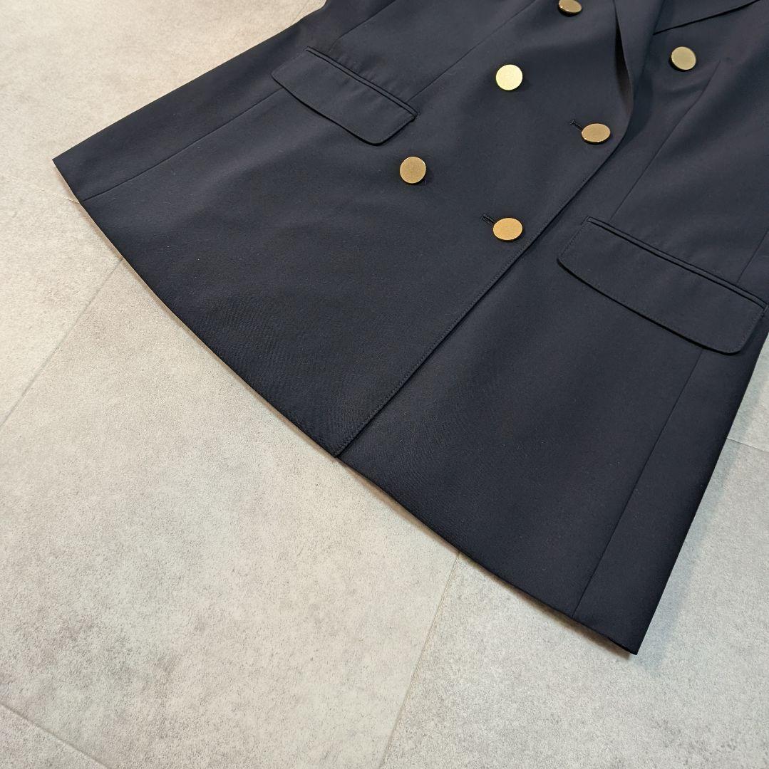 美品✨️ジェイプレス ストレッチダブルジャケット 金ボタン 紺ブレ 近年モデル