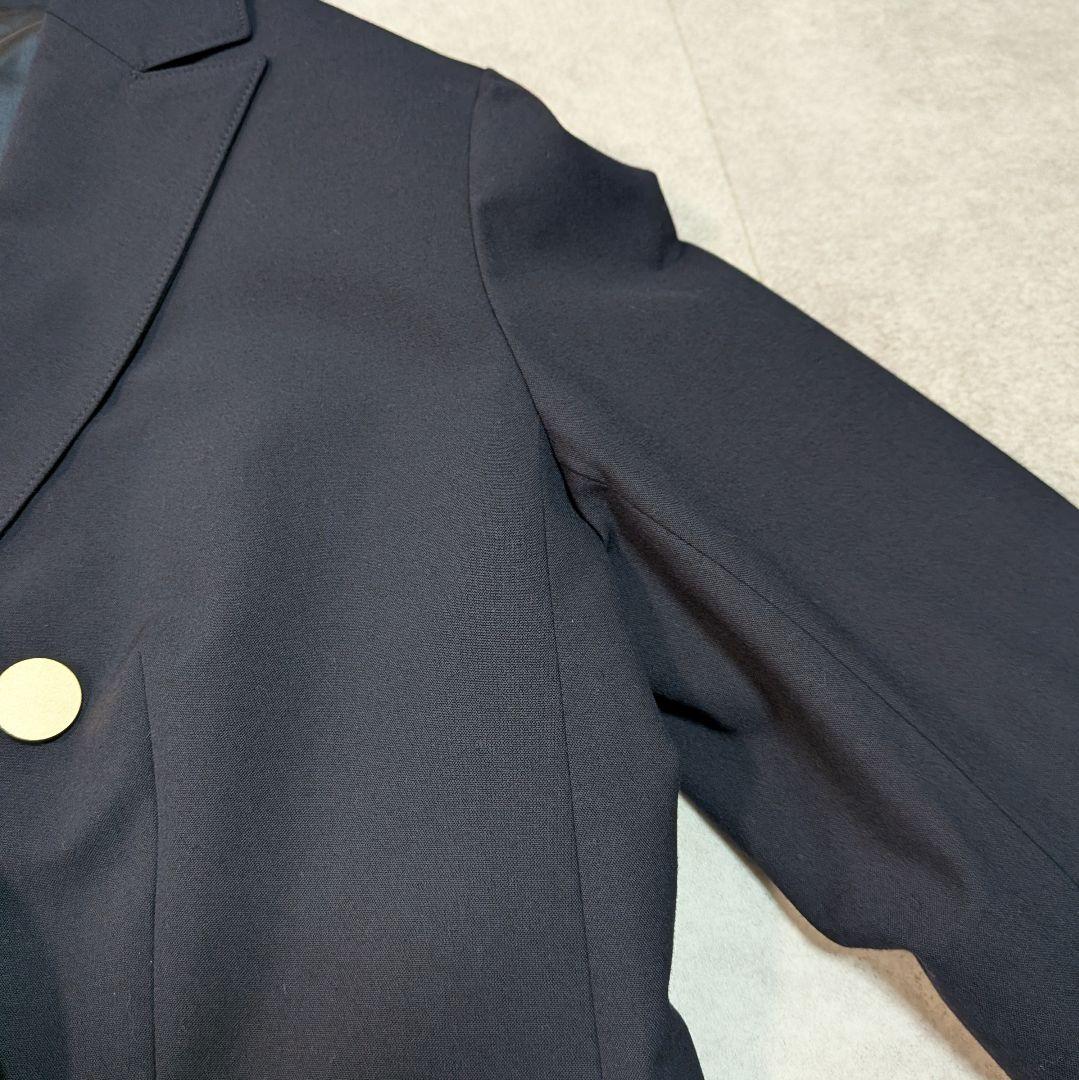 美品✨️ジェイプレス ストレッチダブルジャケット 金ボタン 紺ブレ 近年モデル