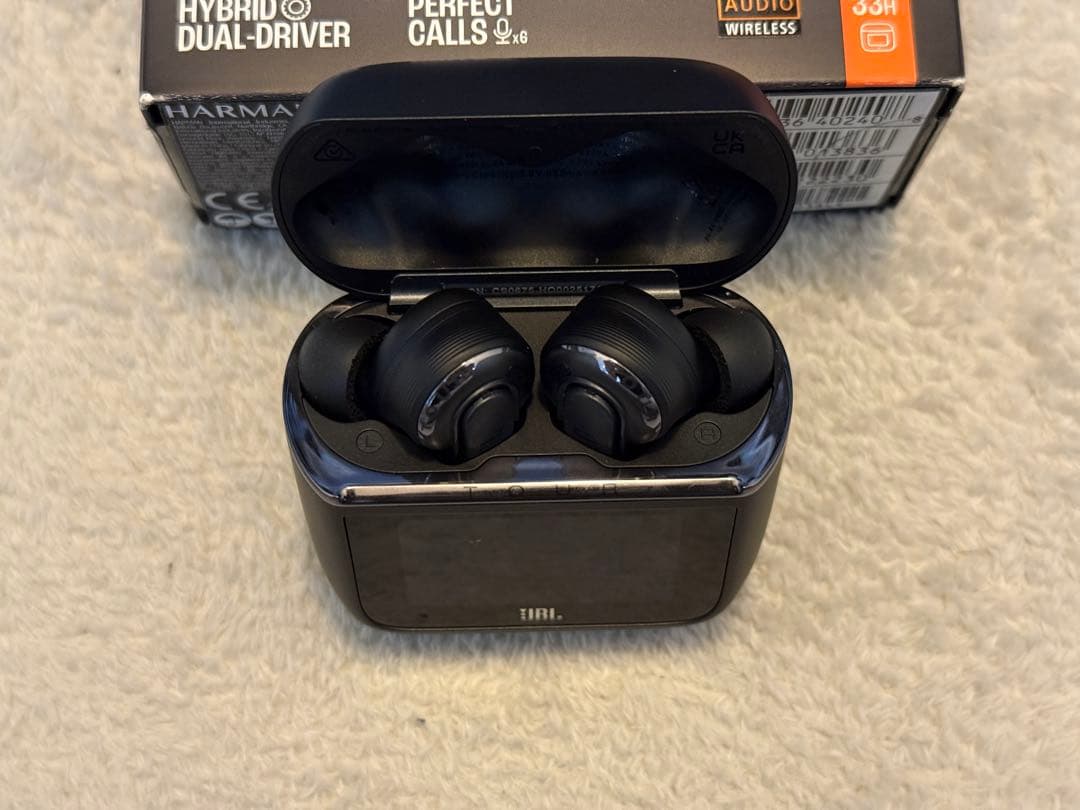 【極美品】JBL Tour Pro 3 Black LDAC対応