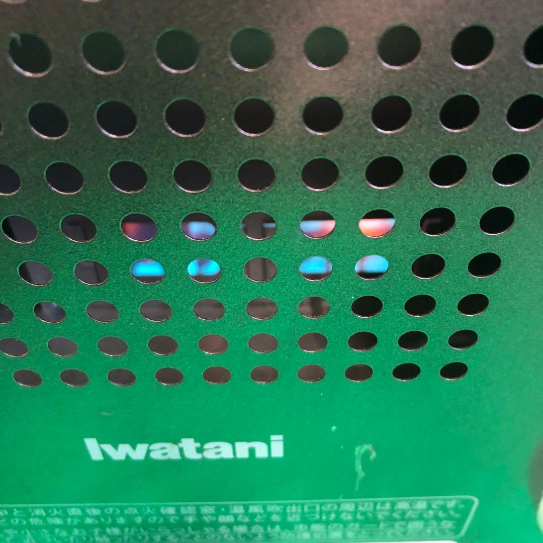 Iwatani ガスファンヒーター 風暖 CB-GFH1 動作品