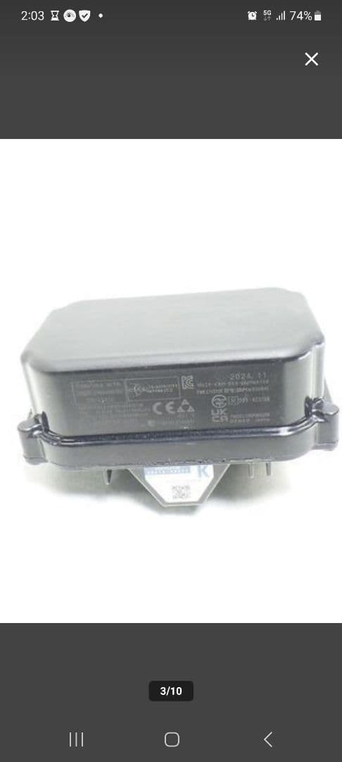 トヨタ純正ミリ波レーダー88210-48071