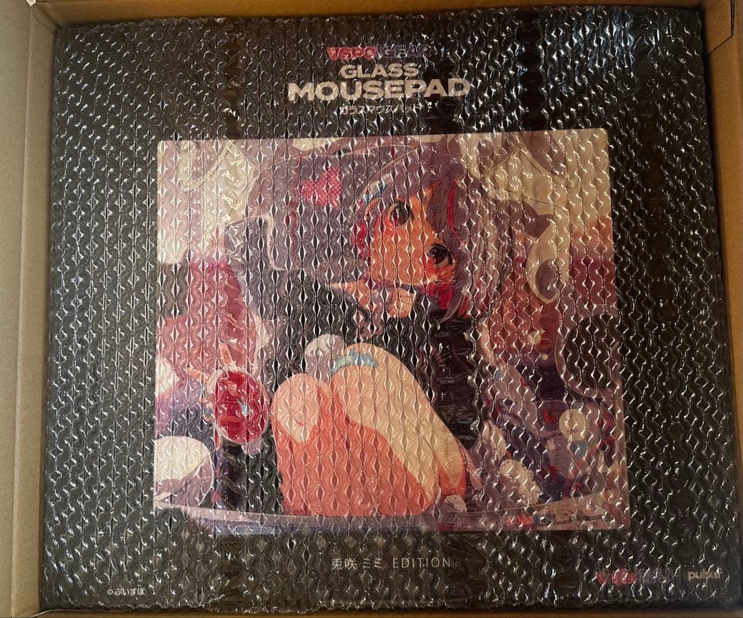 VSPO! GEAR ガラスマウスパッド 兎咲ミミ