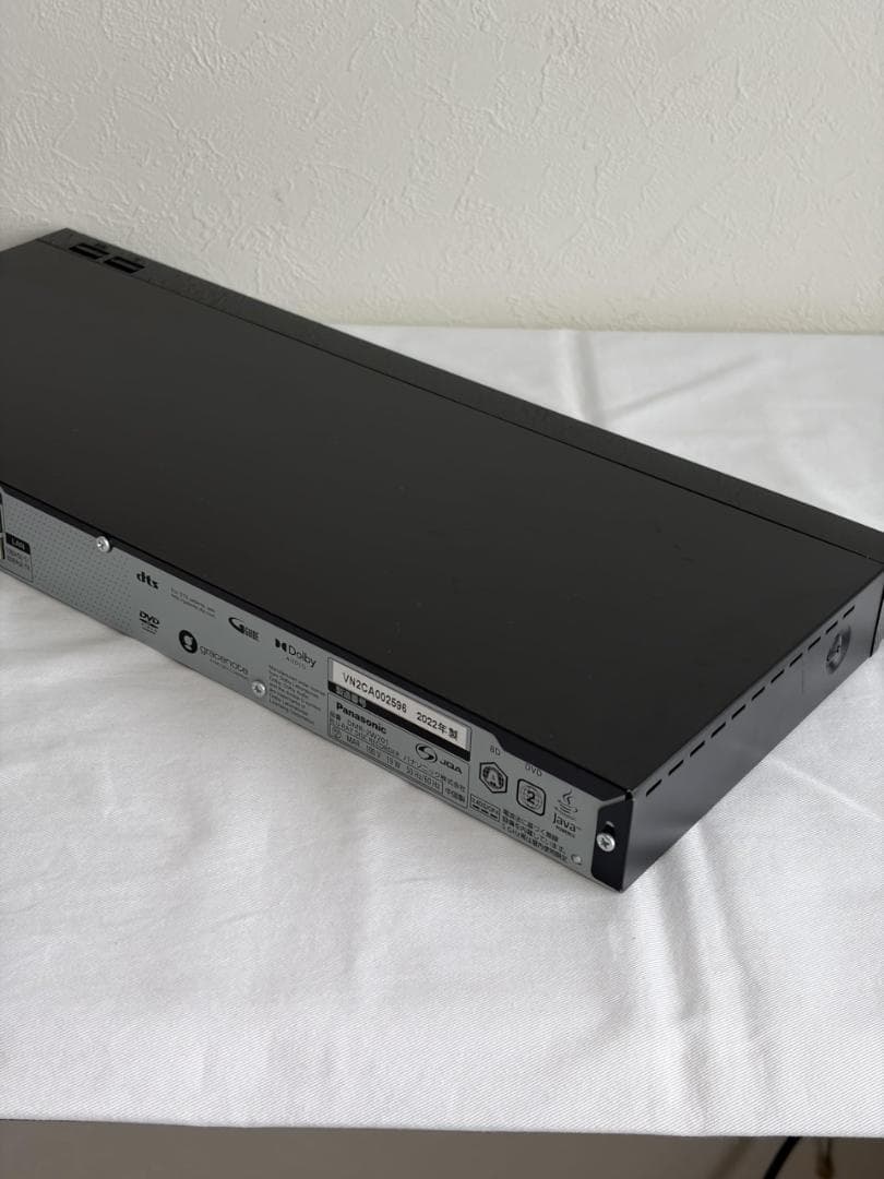 良品 Panasonic ブルーレイレコーダー4K DIGA DMR-2W201
