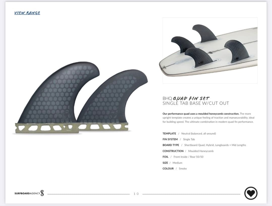 佐*俊様 ブラックハート　BHQ クアッドフィン　セット　フューチャーフィン　ボ