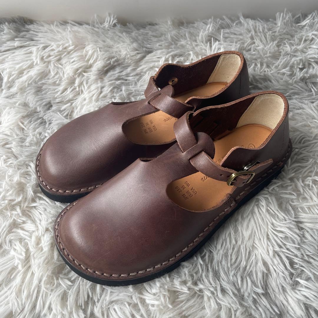 【極美品】オーガニックハンドルーム 23㎝ ブラウン系