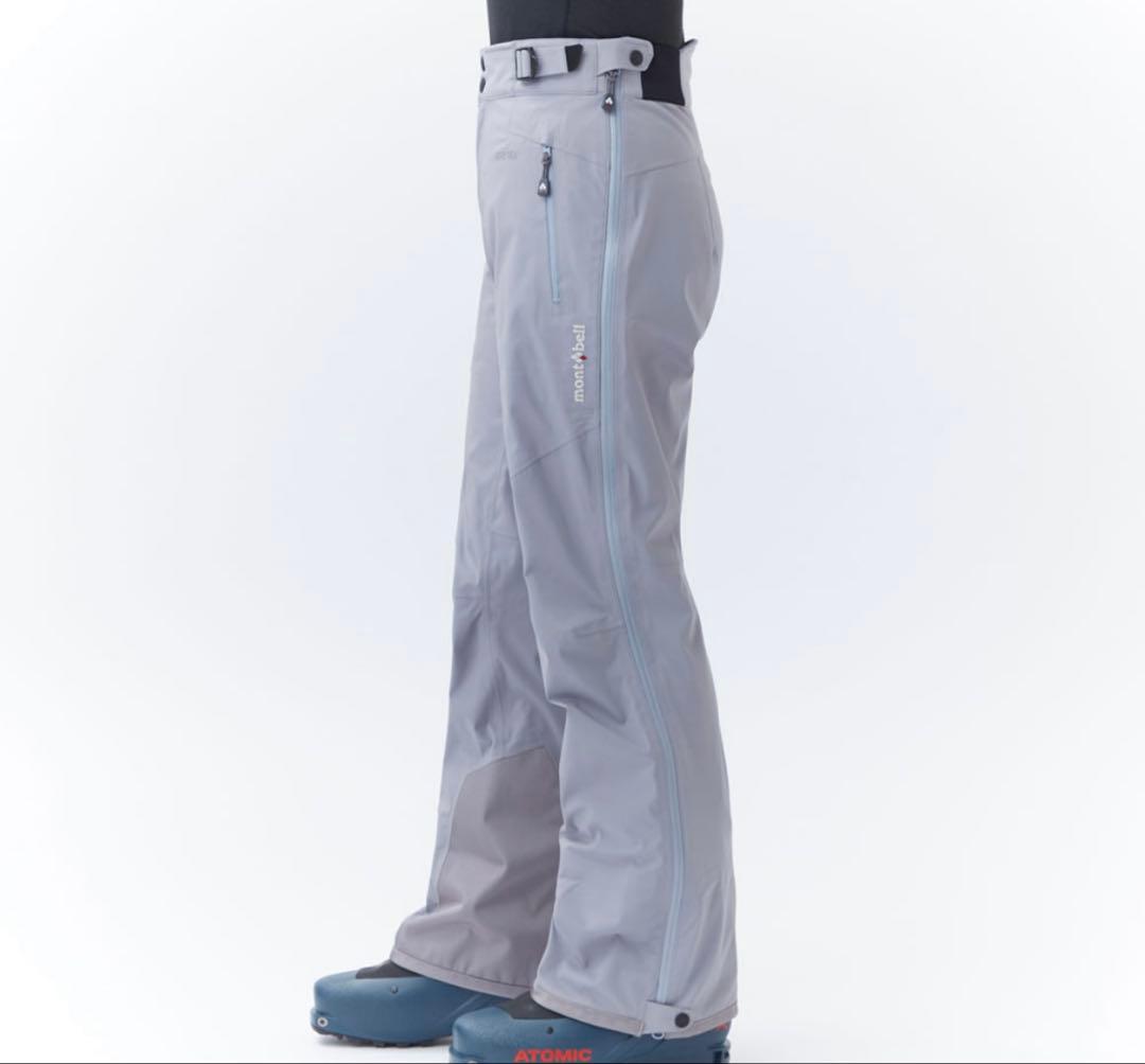 グレー モンベル　パウダートラック サーマパンツ　ゴアテックス　レディースM