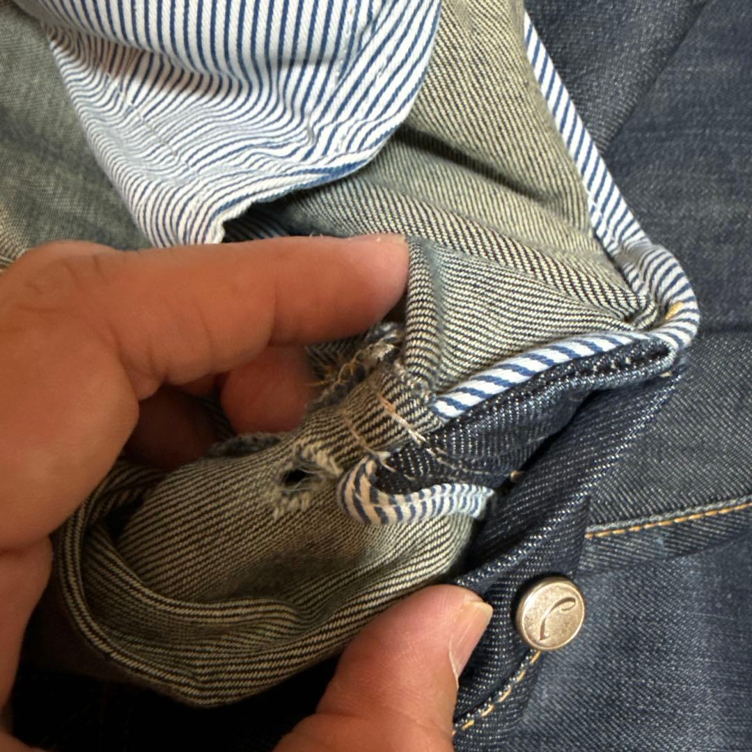 JACOB COHEN デニムジーンズ ボタンフライ 34 PW620注意書き