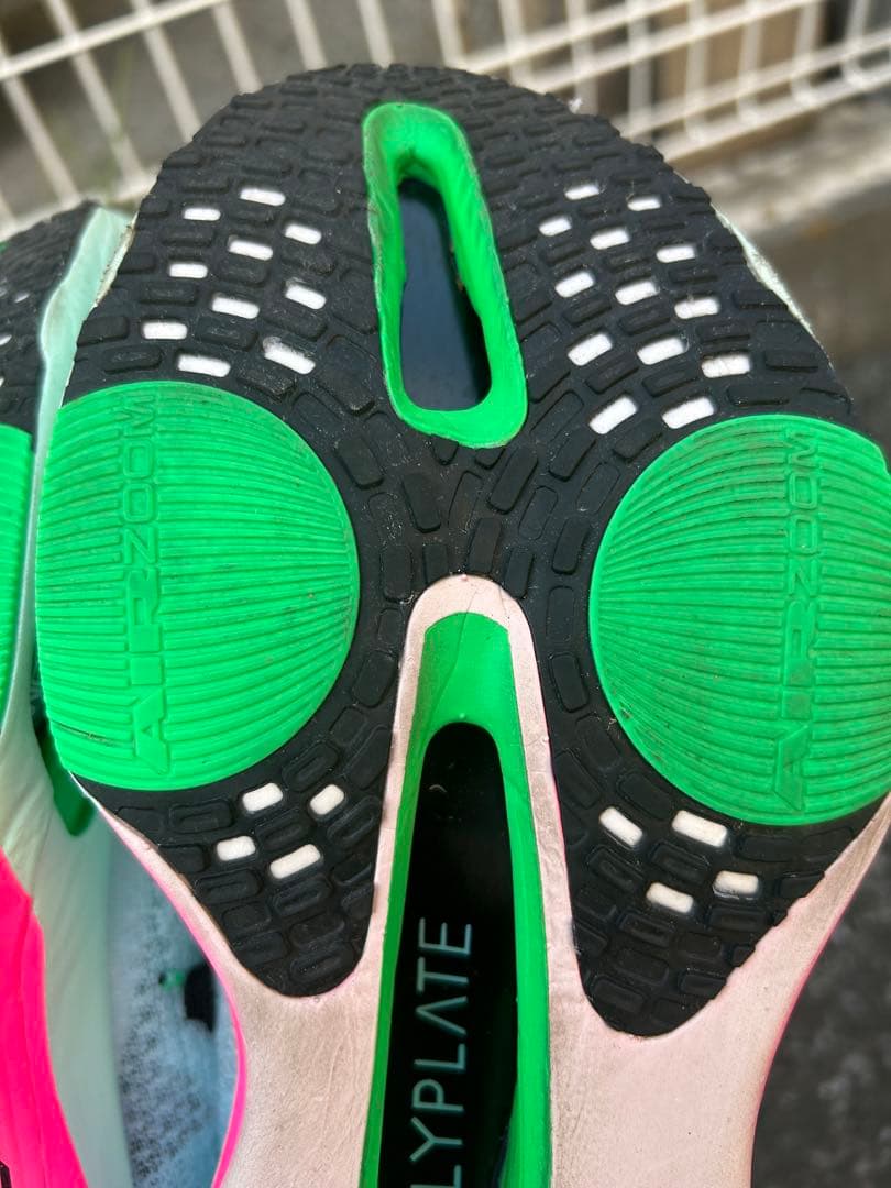 アルファフライ3 サイズ26.5センチ　走行約5〜6㌖